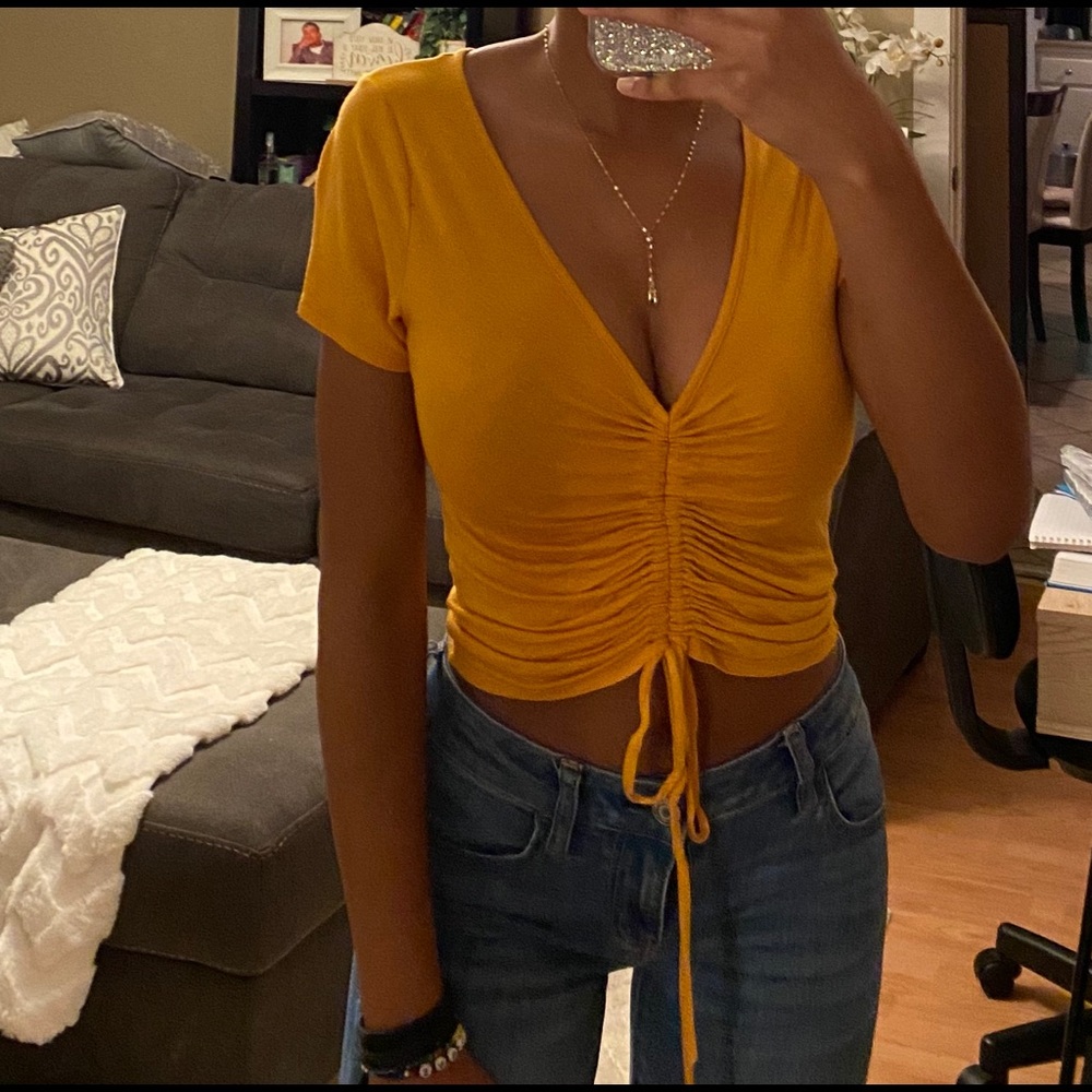 Drawstring Shirt/Croptop